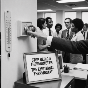 STOP BEING A THERMOMETER: THE EMOTIONAL THERMOSTAT